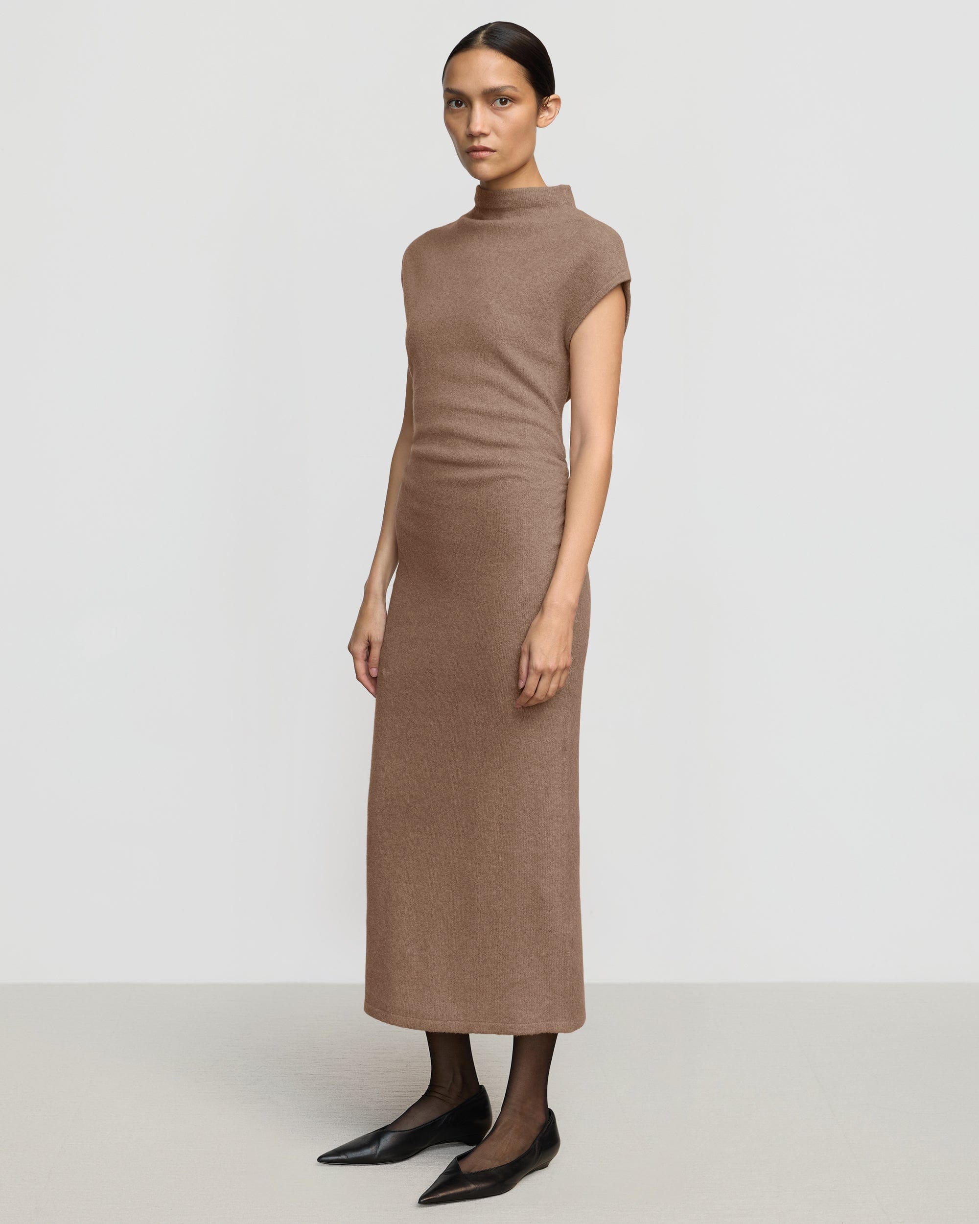 Caspia Mock-Neck Sweater Dress - Image 2
