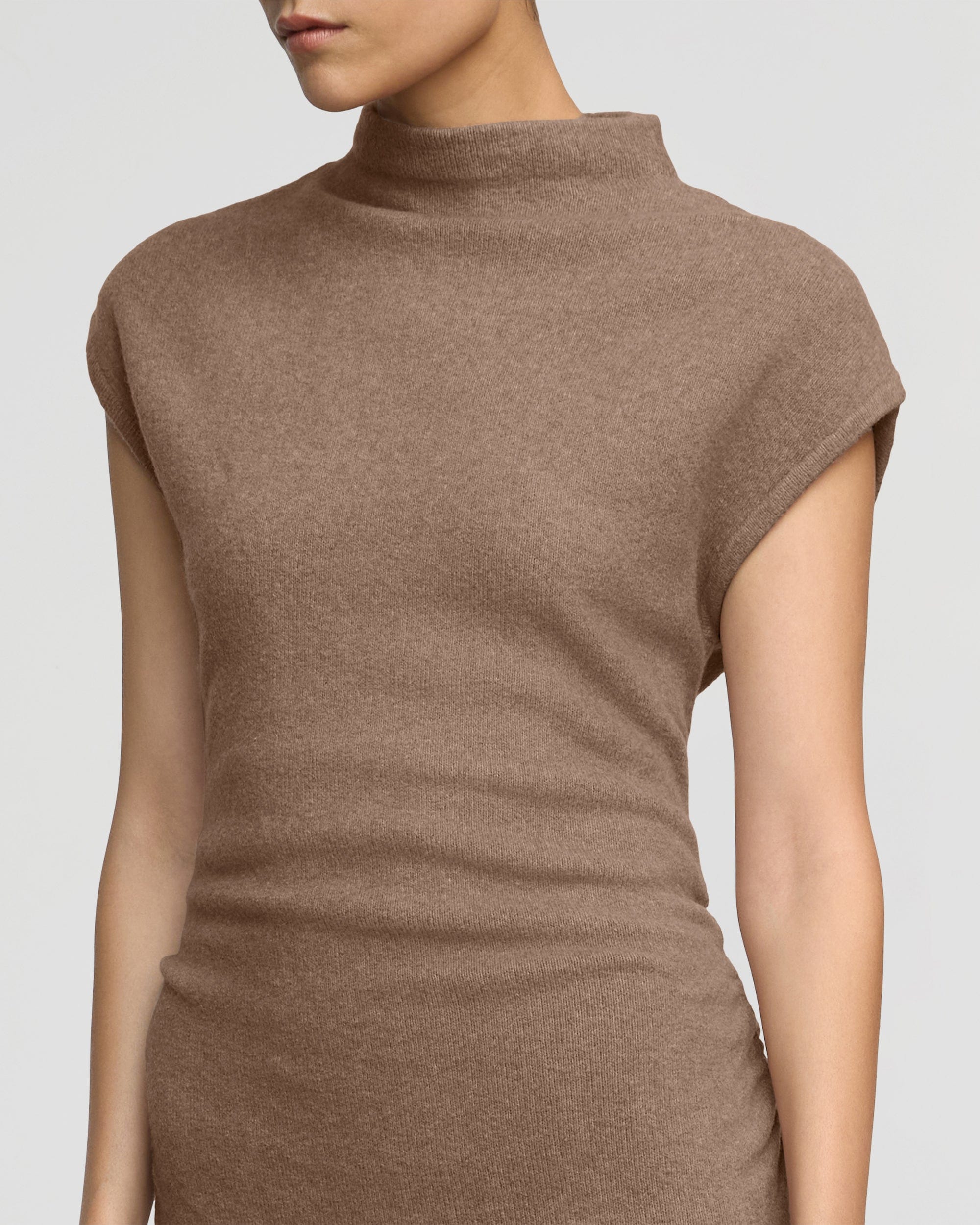 Caspia Mock-Neck Sweater Dress - Image 3
