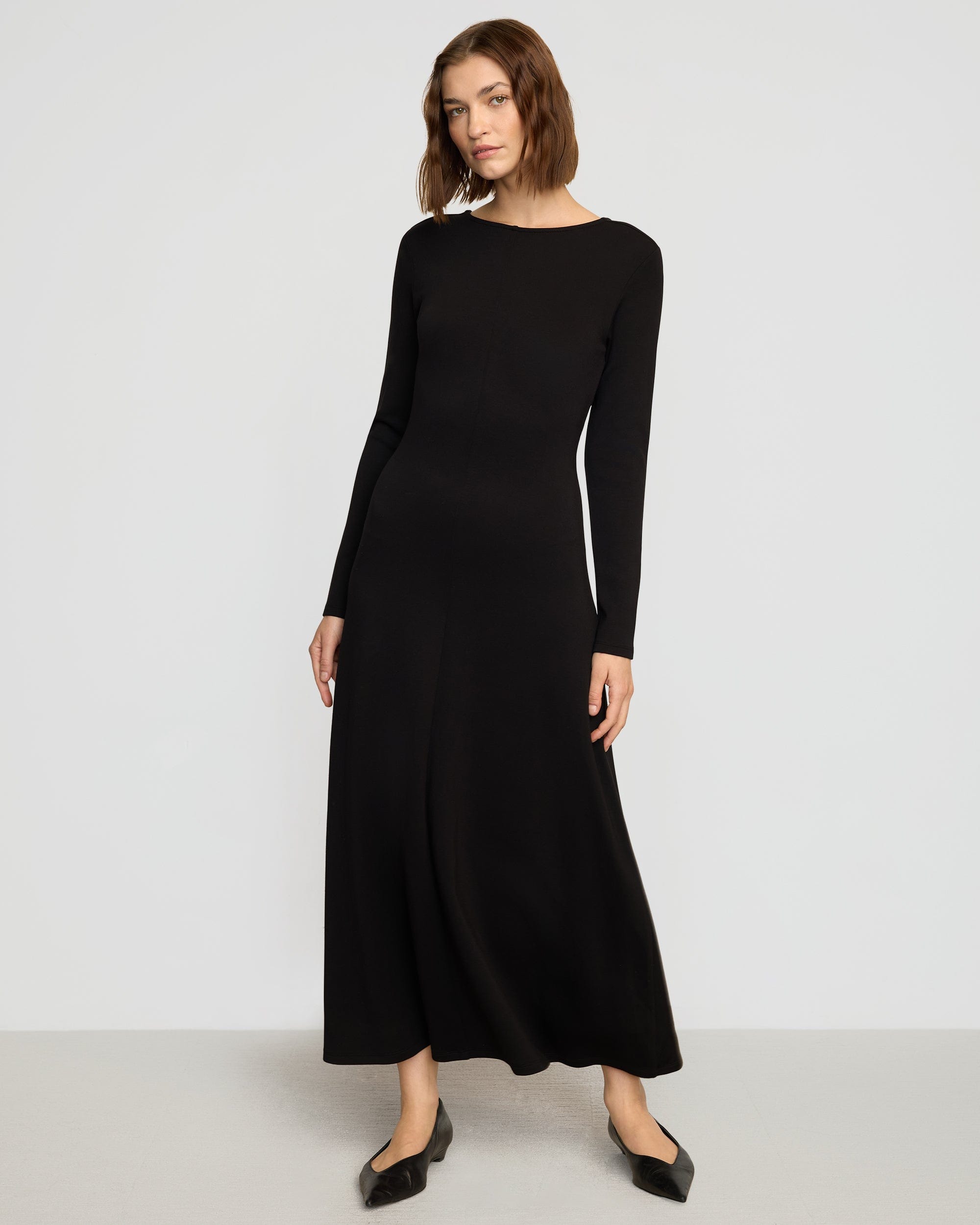 Chloe Reversible A-Line Jersey Dress - Image 4
