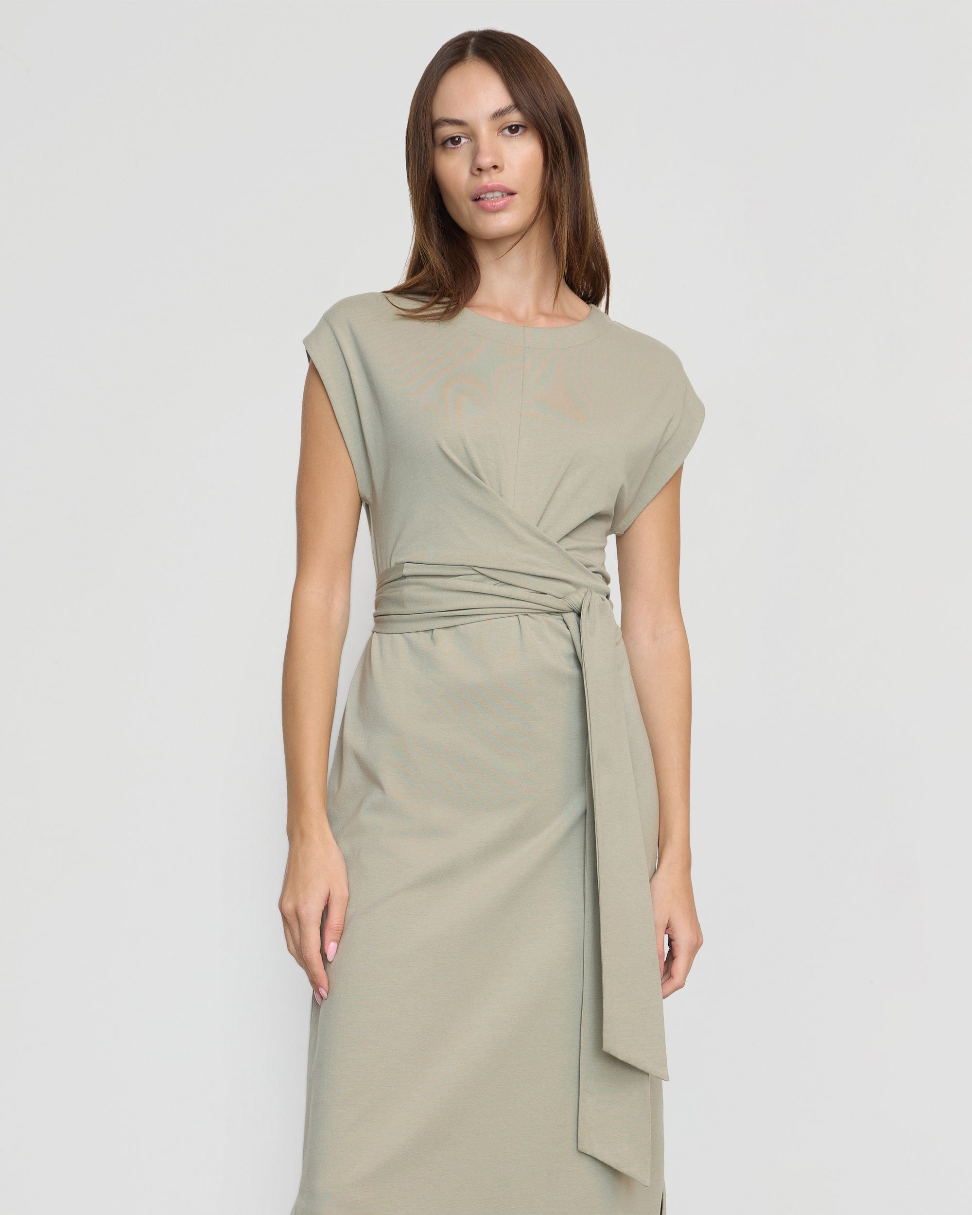 Fei Tie-Front Organic Cotton Dress - Image 3