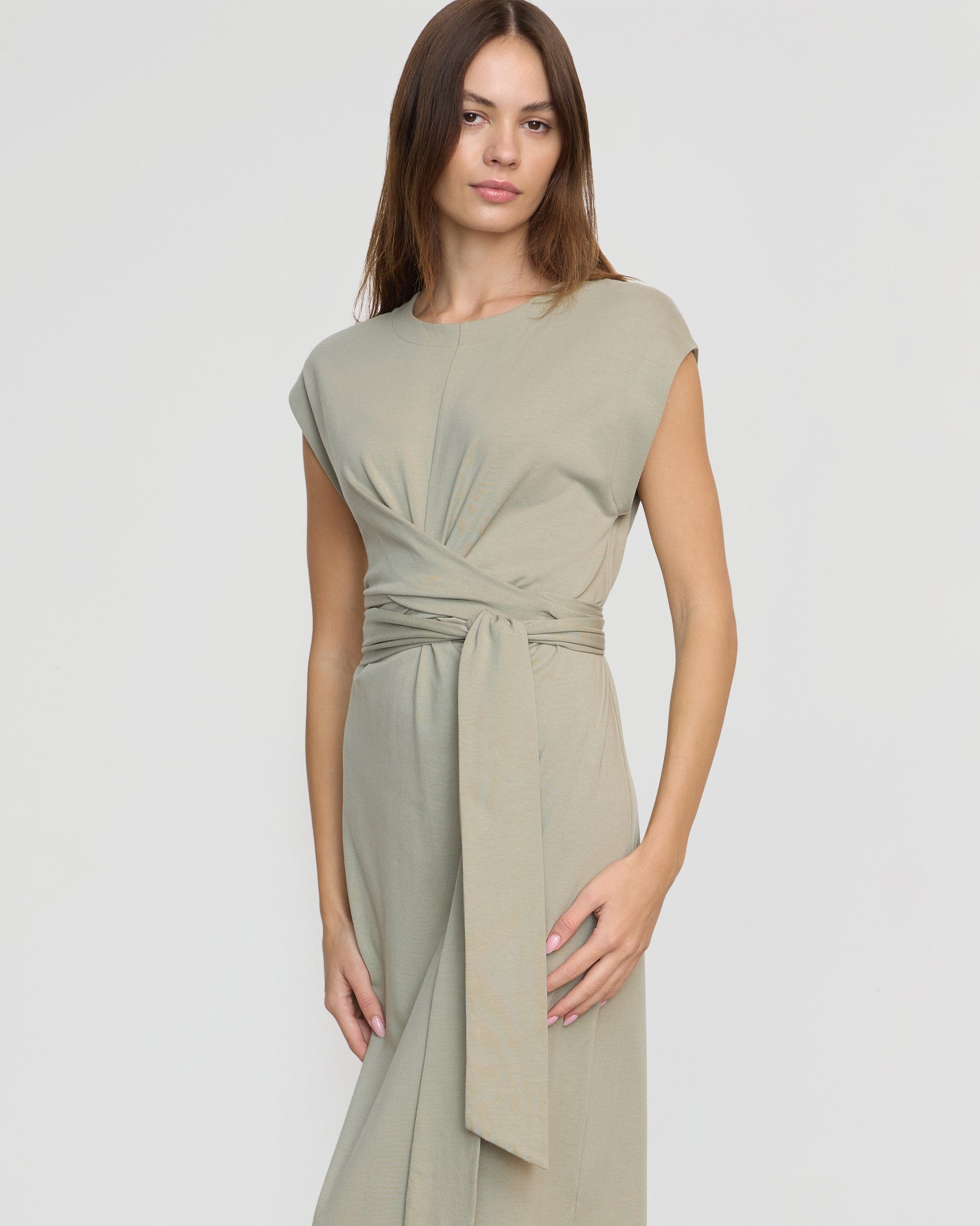 Fei Tie-Front Organic Cotton Dress - Image 5