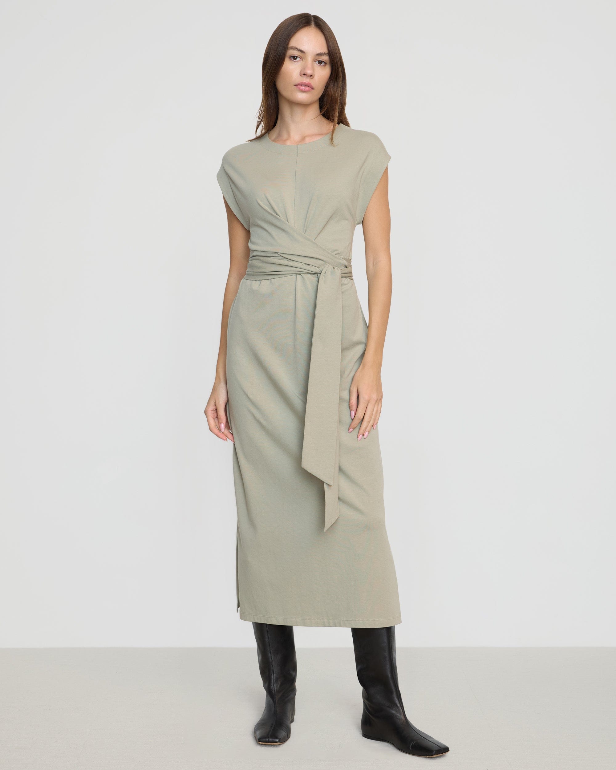 Fei Tie-Front Organic Cotton Dress - Image 6