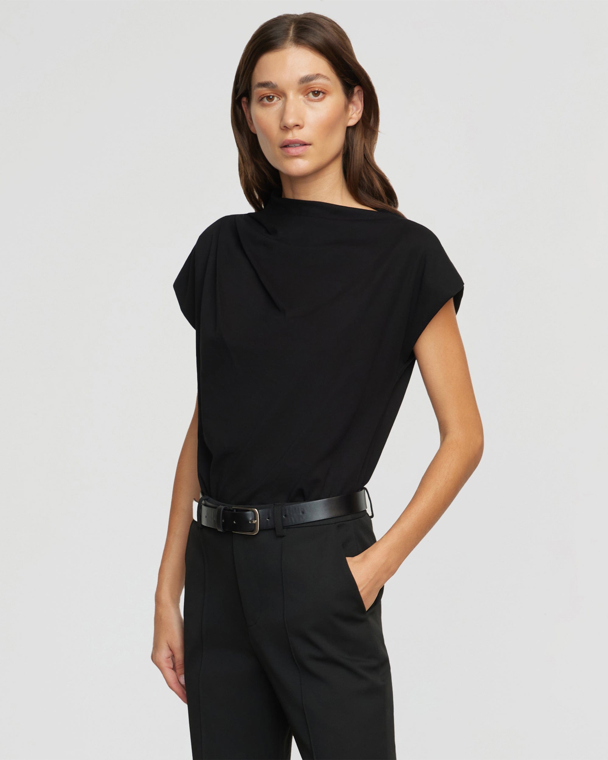 Kenny Asymmetric-Neck Tee - Image 2