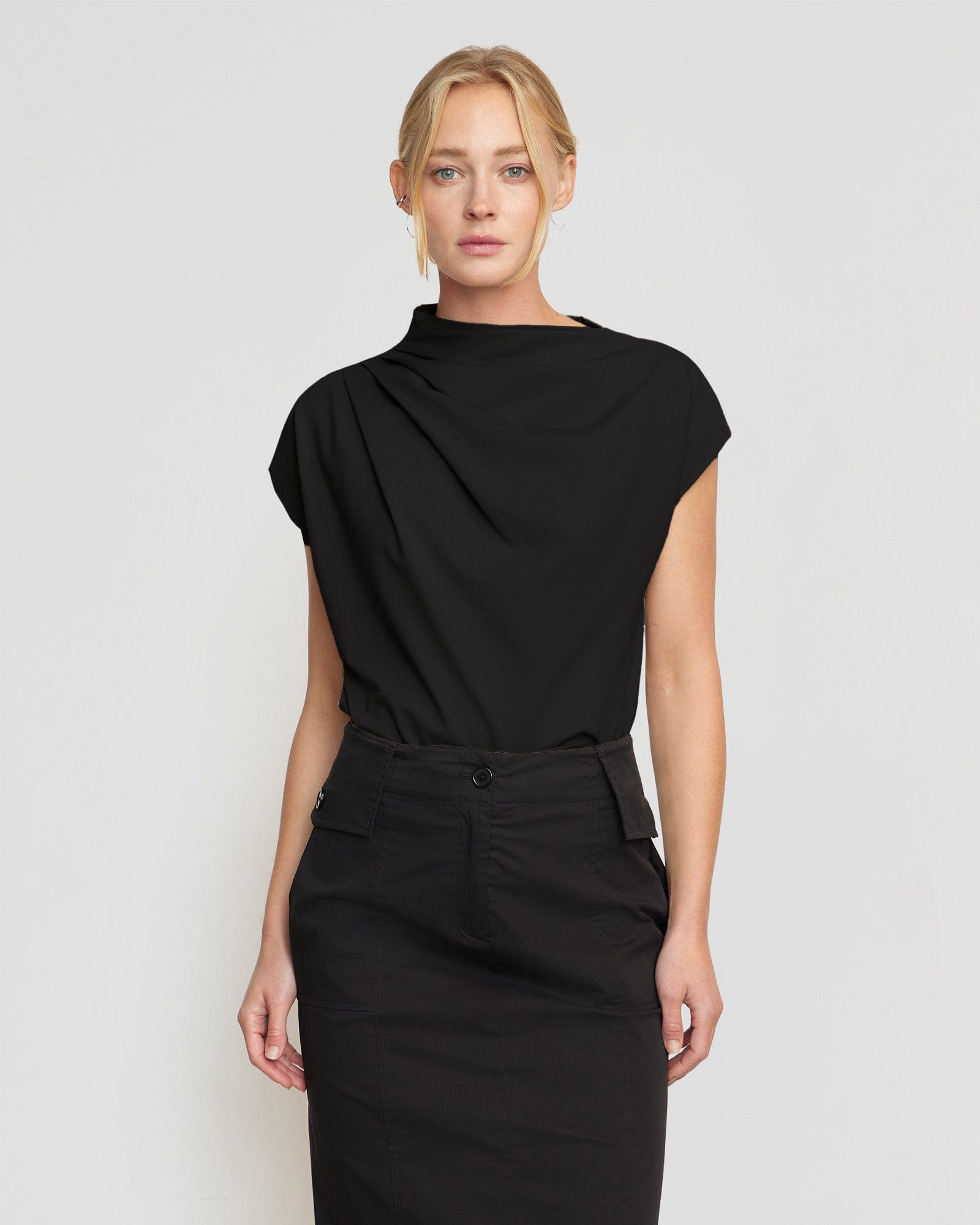 Kenny Asymmetric-Neck Tee - Image 4
