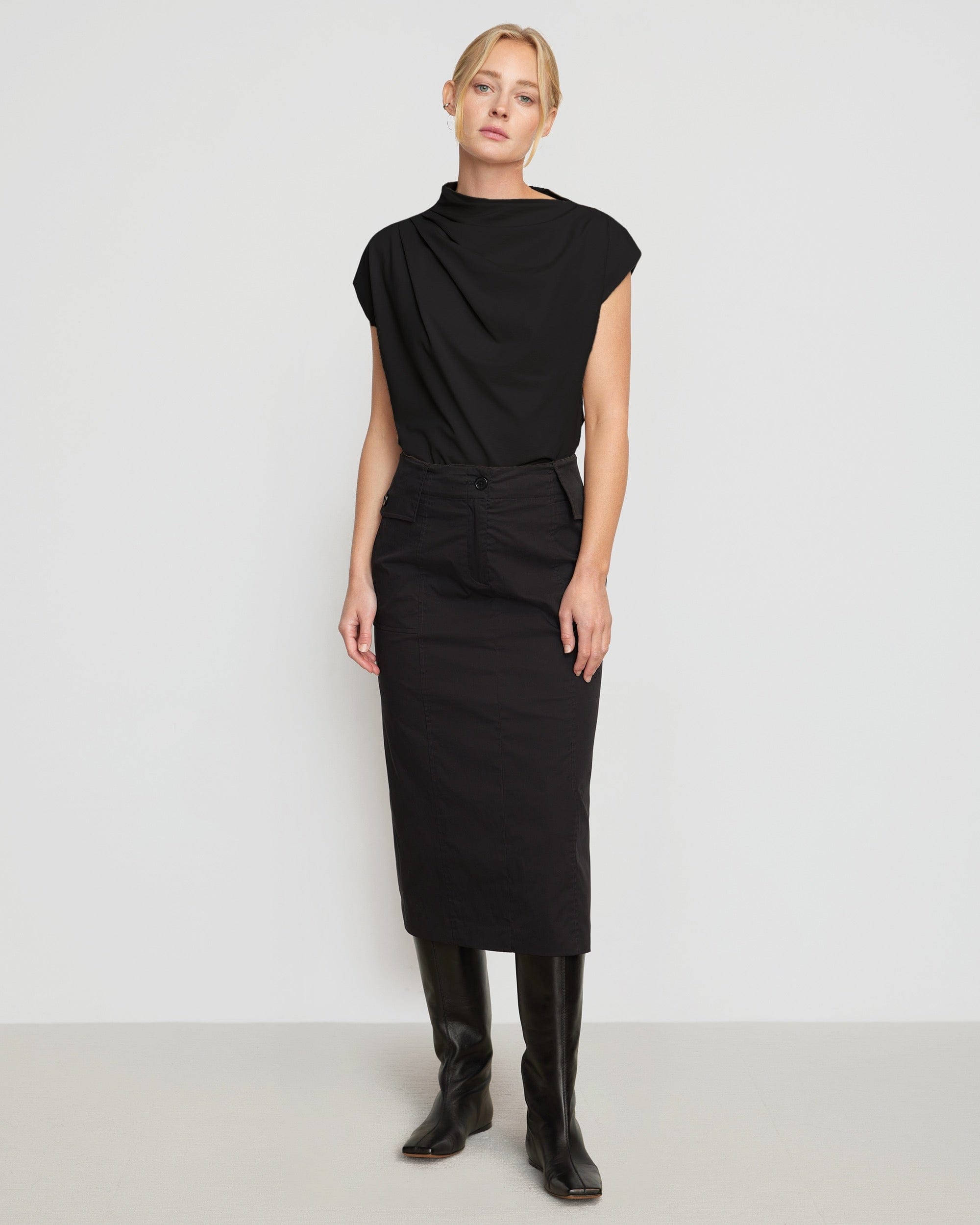 Kenny Asymmetric-Neck Tee - Image 5