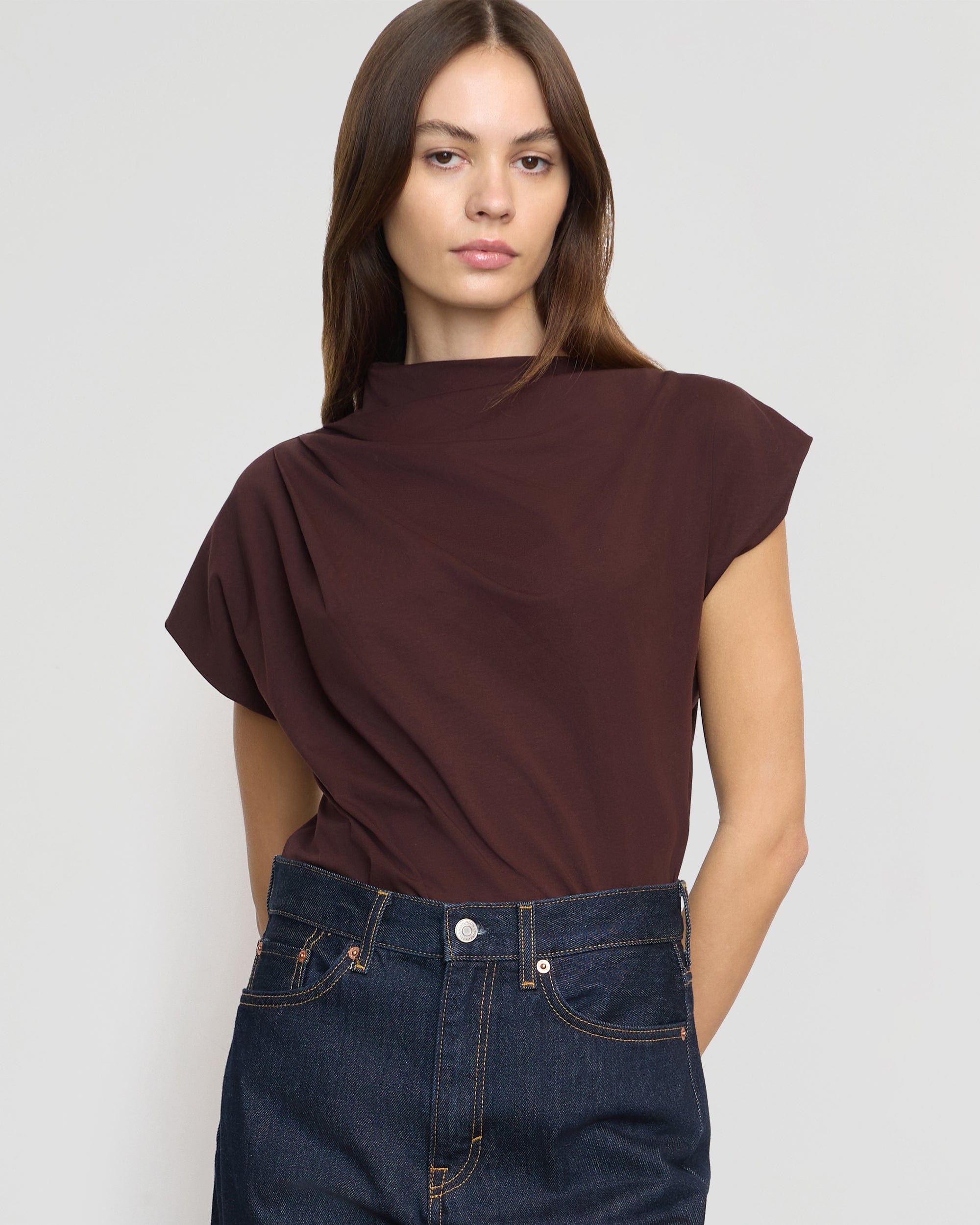 Kenny Asymmetric-Neck Tee - Image 3