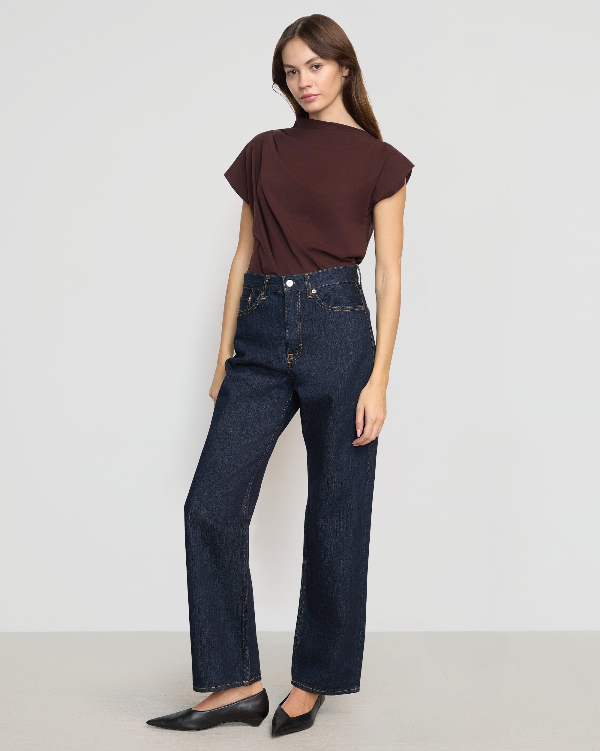 Kenny Asymmetric-Neck Tee - Image 4