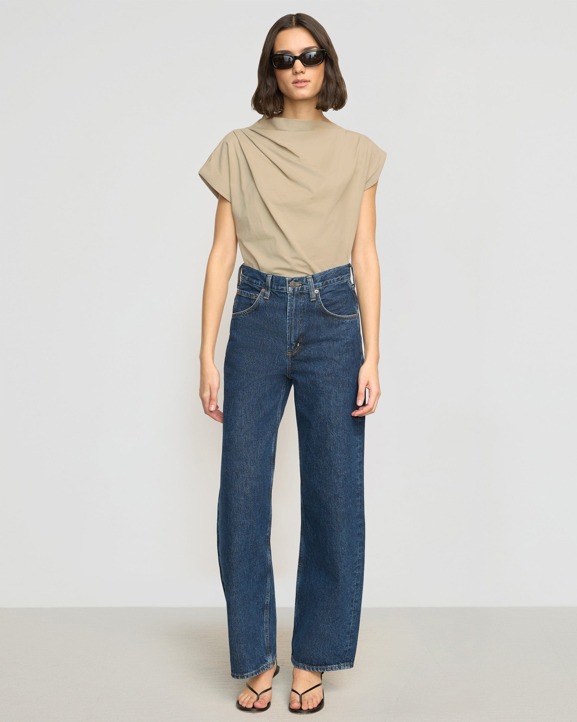 Kenny Asymmetric-Neck Tee - Image 3
