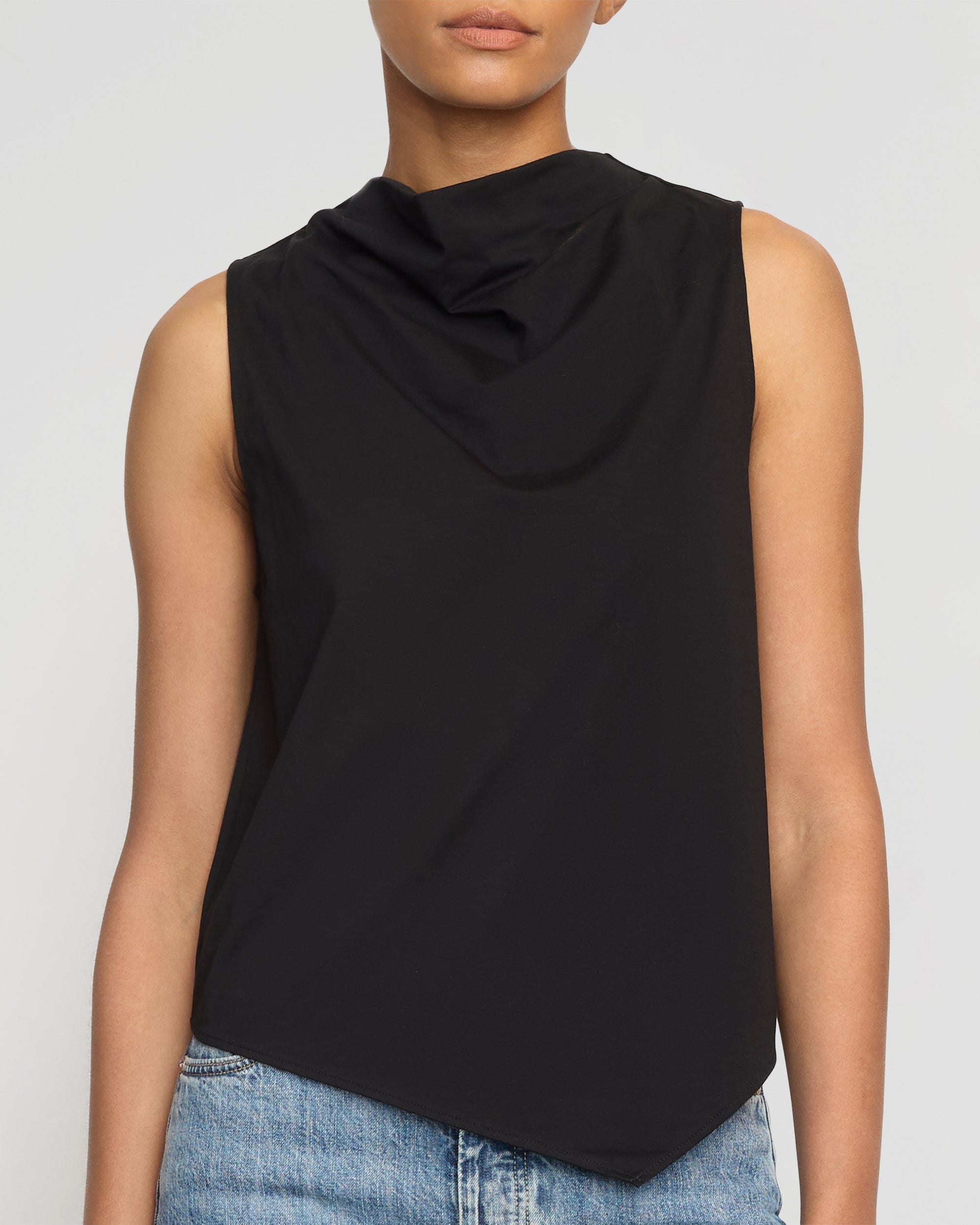 Marjorie Asymmetric-Hem Tee - Image 4