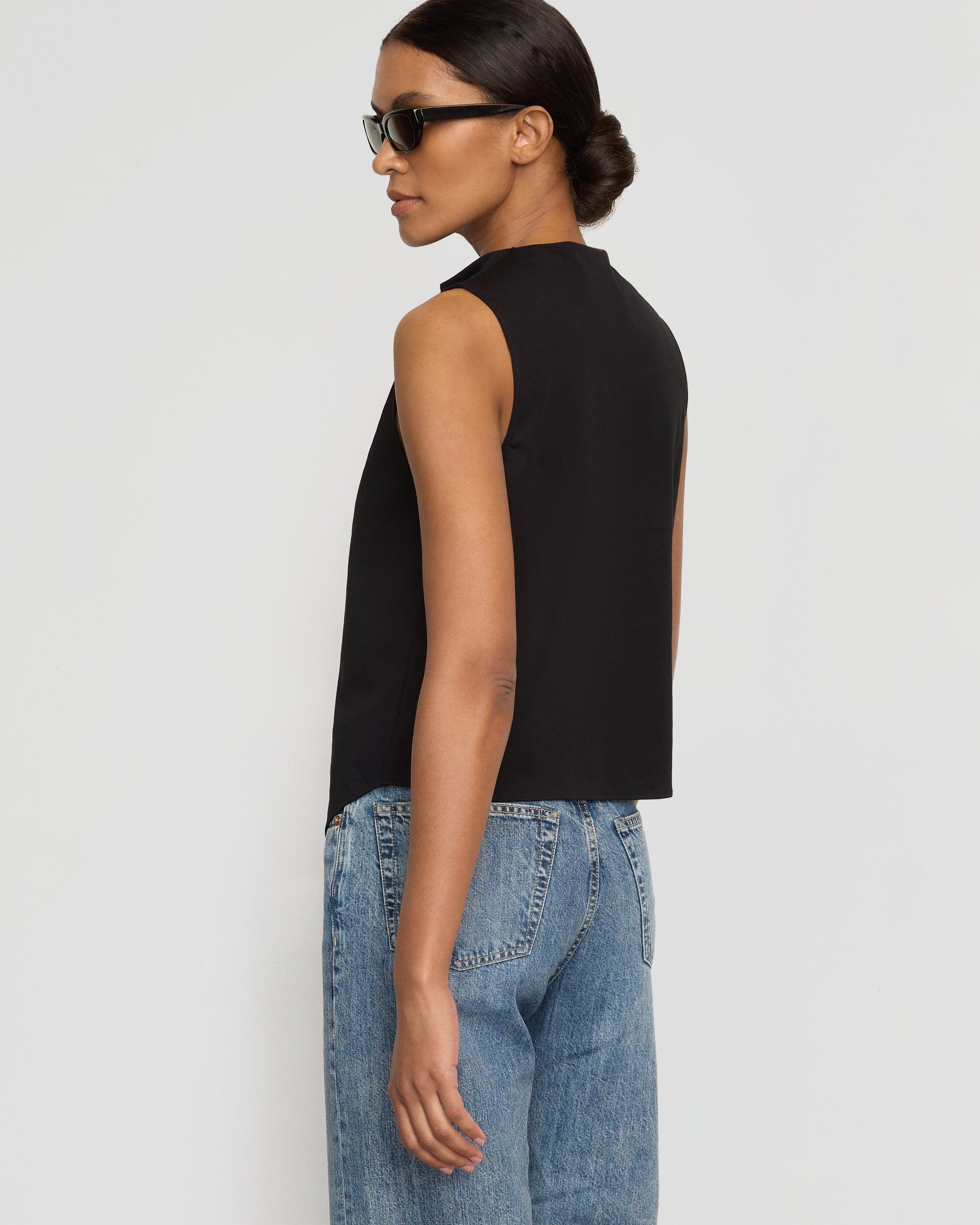 Marjorie Asymmetric-Hem Tee - Image 6