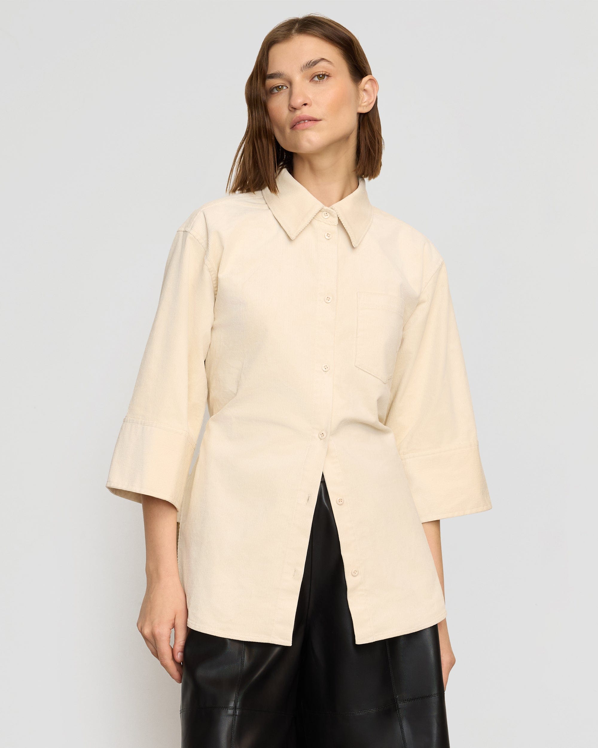Remi Corduroy Button Shirt - Image 5