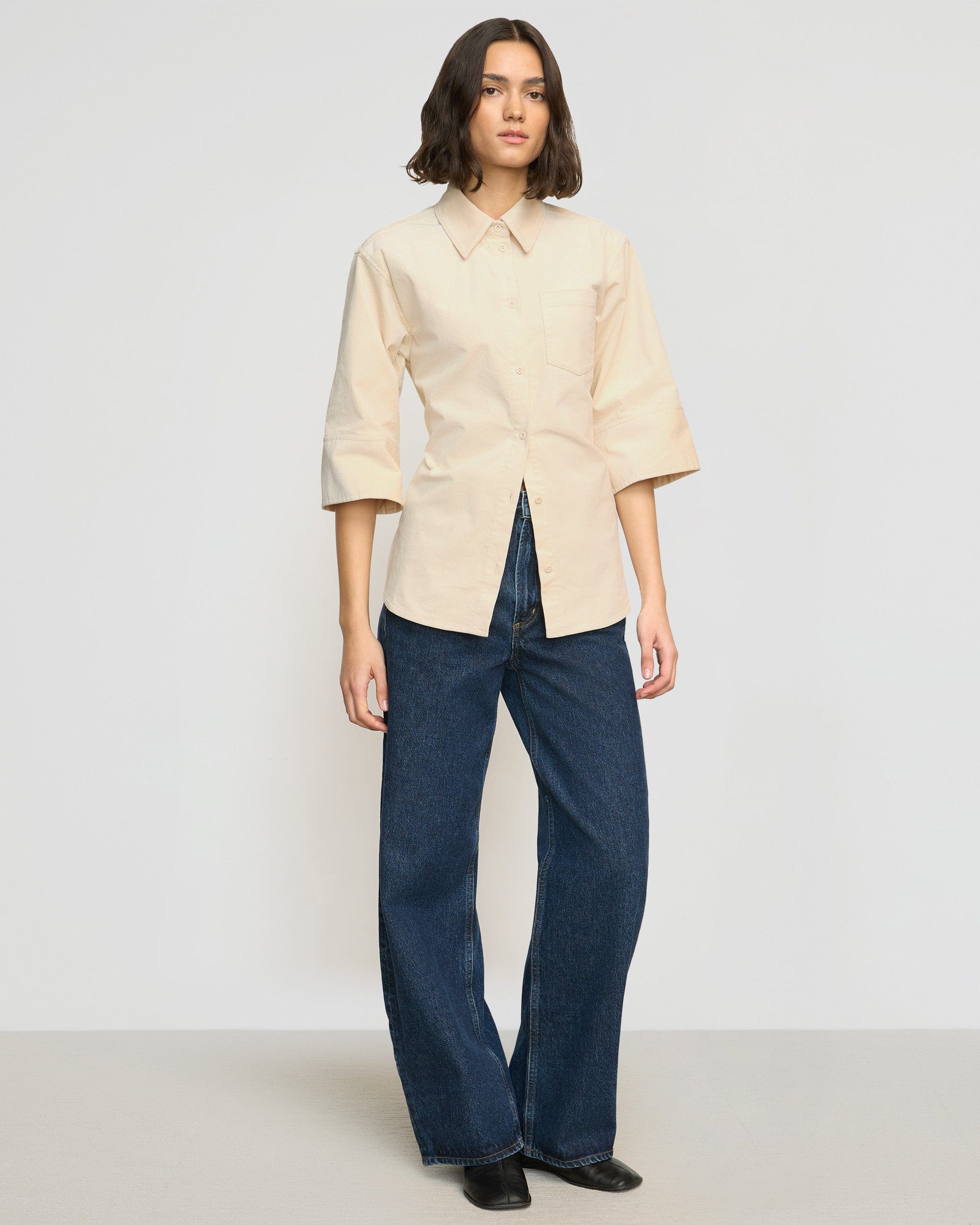 Remi Corduroy Button Shirt - Image 2