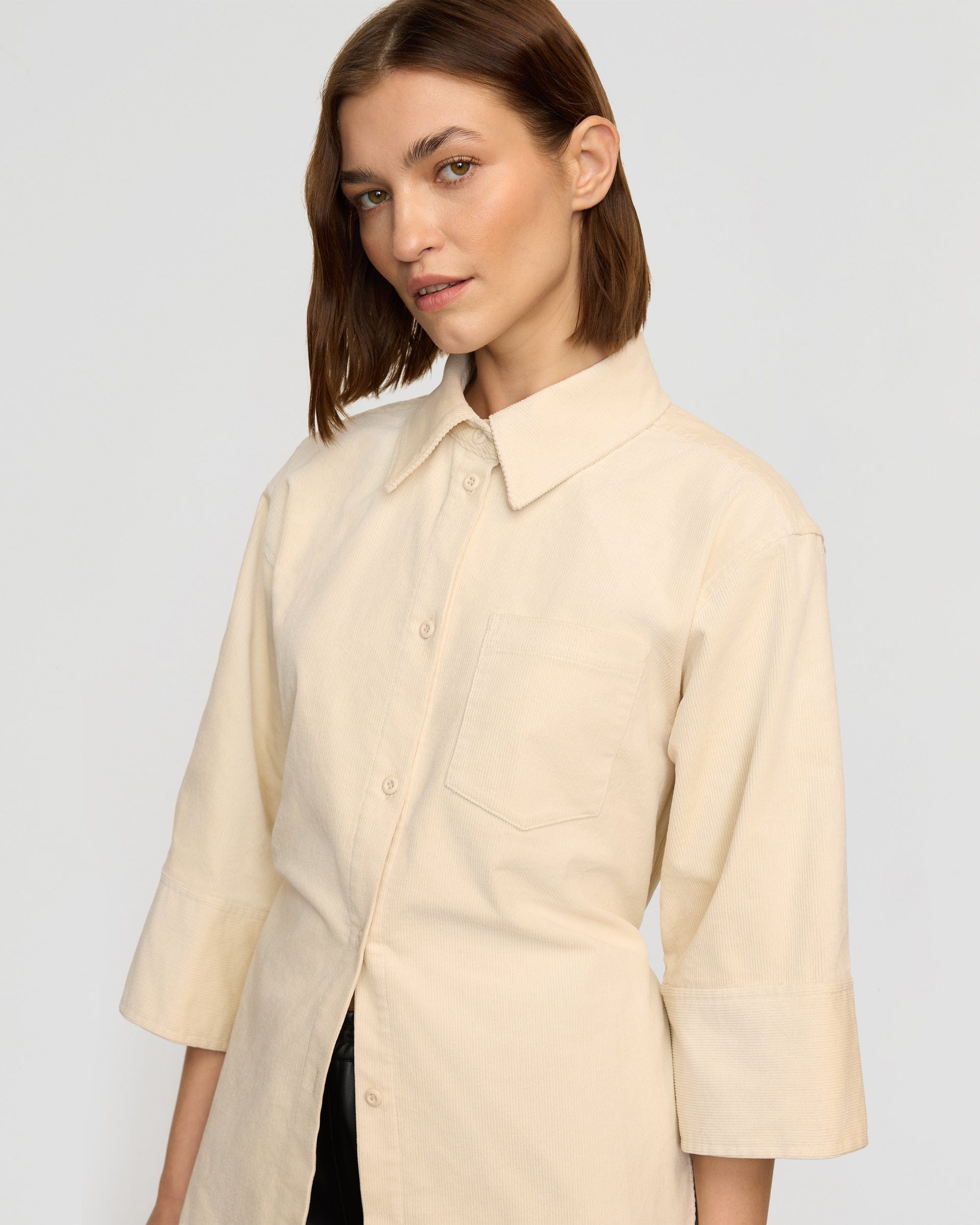Remi Corduroy Button Shirt - Image 7