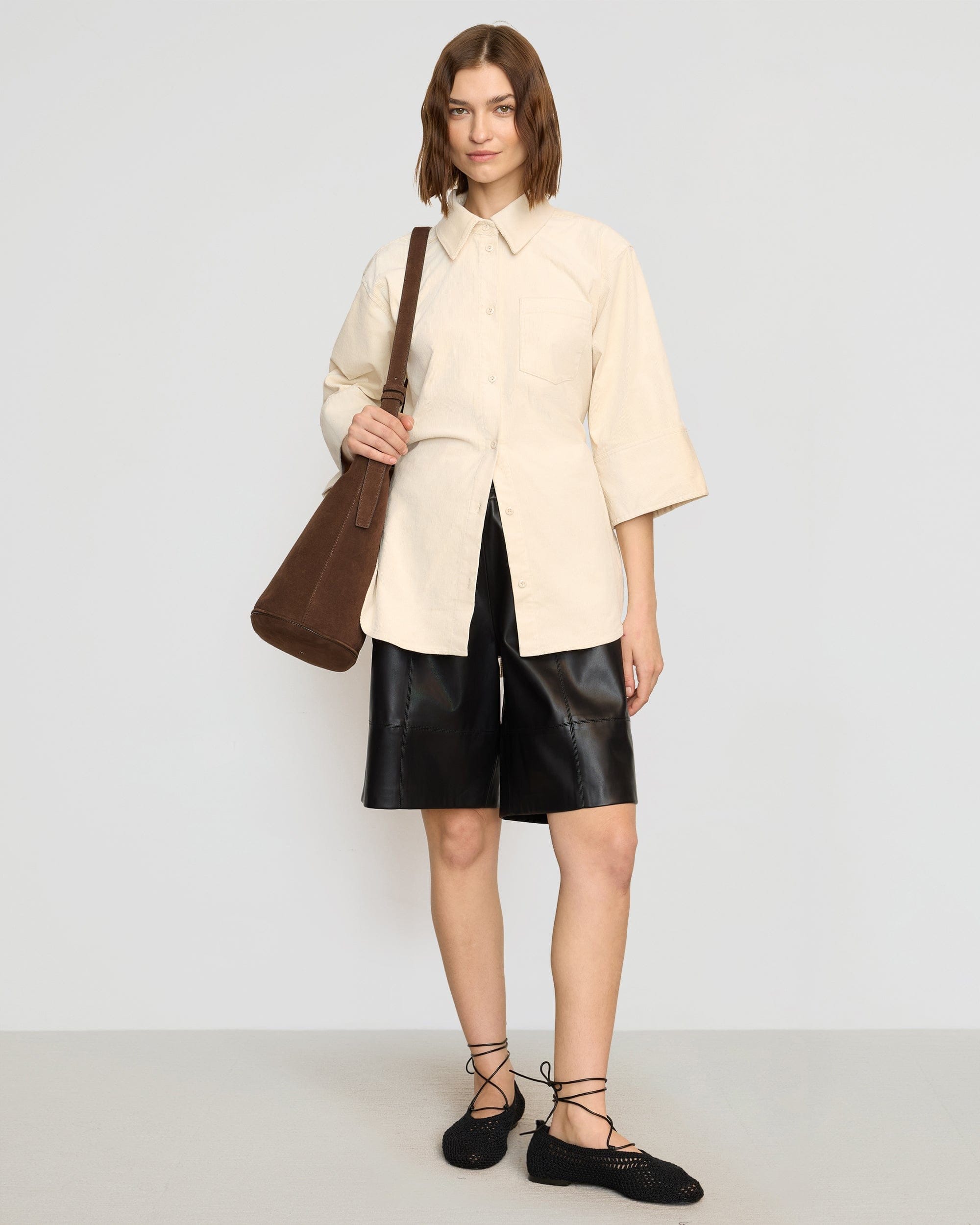 Remi Corduroy Button Shirt - Image 6
