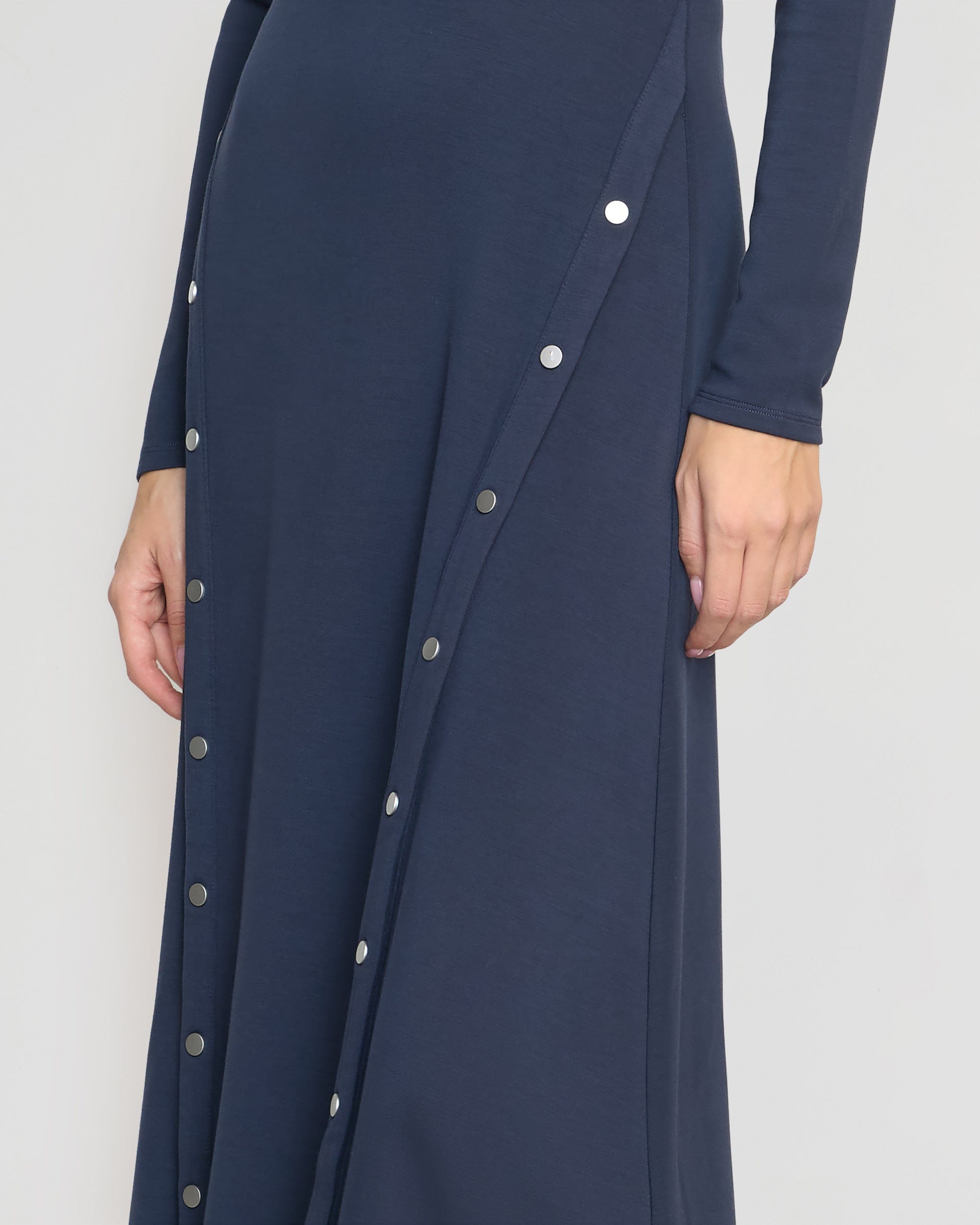 Shawna Button-Accent Collared Dress - Image 4