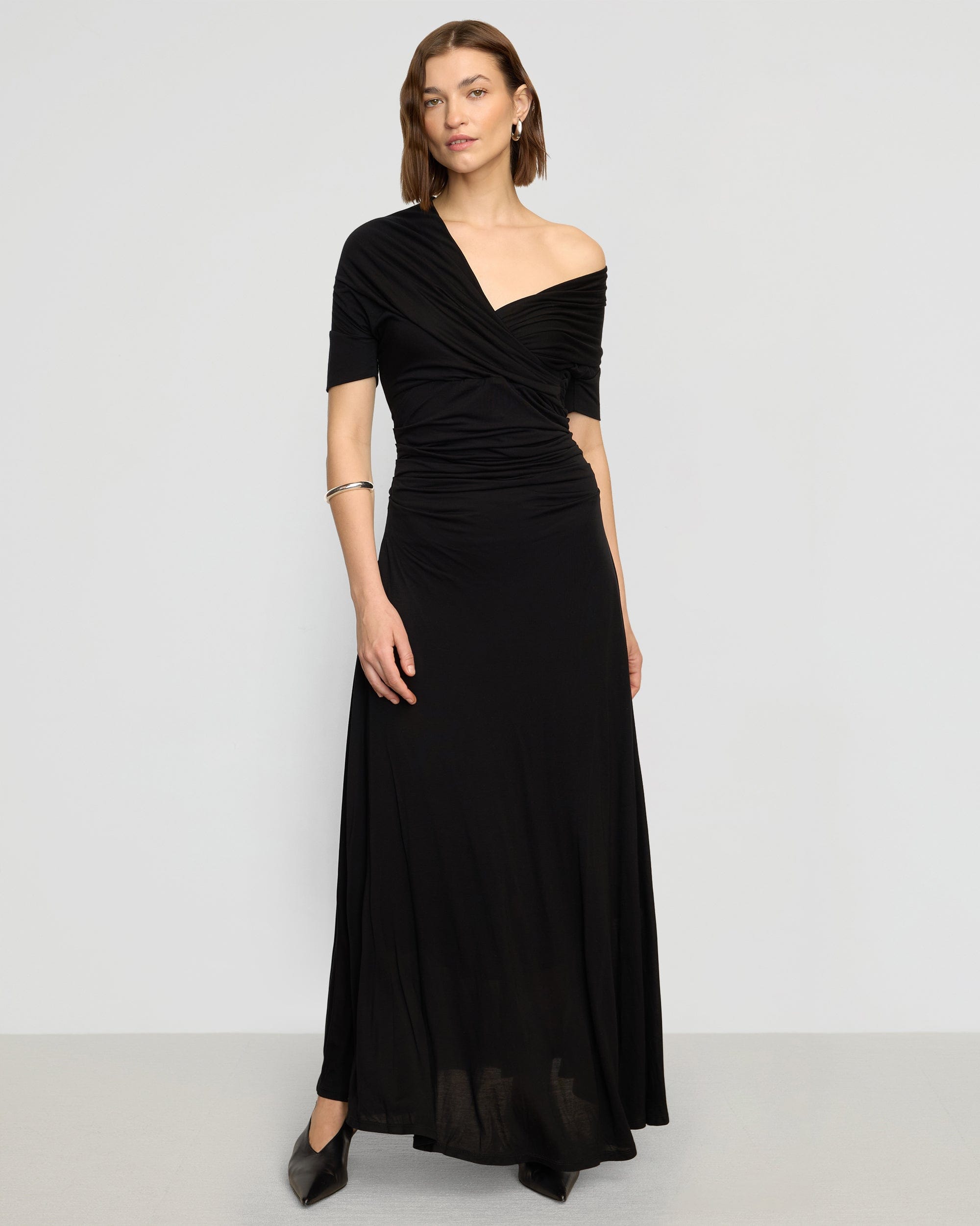 Thilda Ruched Off-Shoulder Dress - Image 2