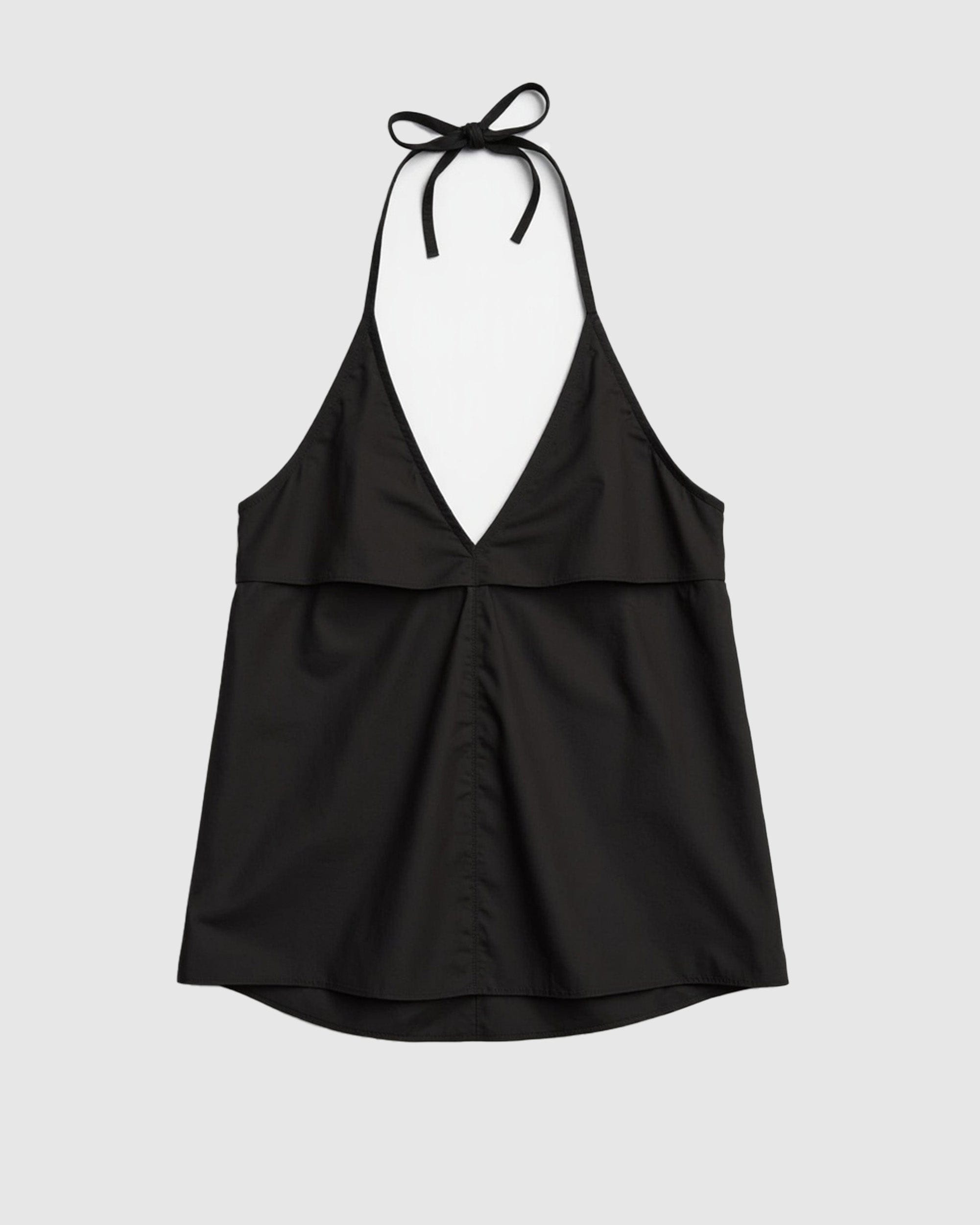 Vesna Organic Cotton V-Neck Halter Top - Image 7