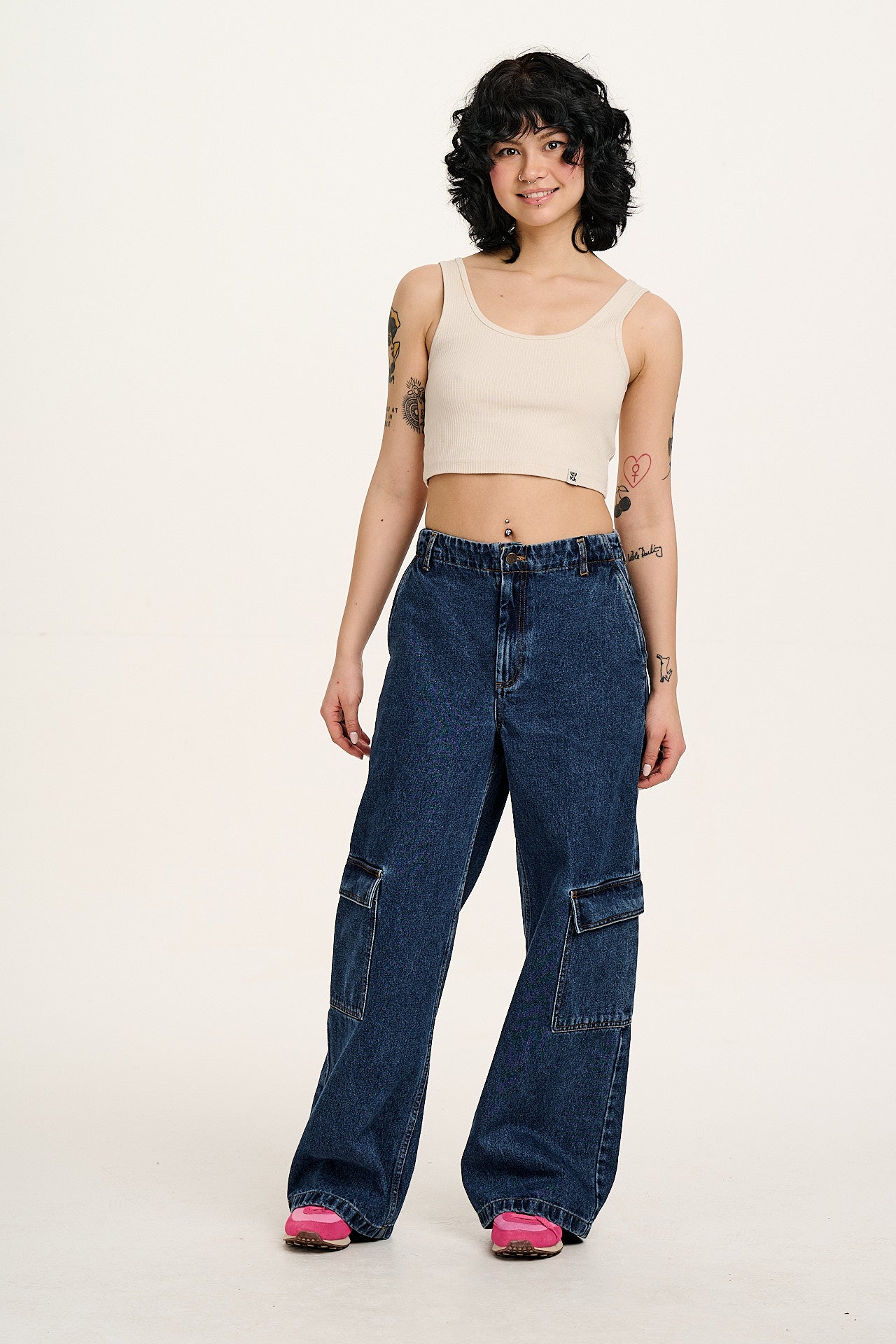 Josy - Vest Top in Ecru - Image 4