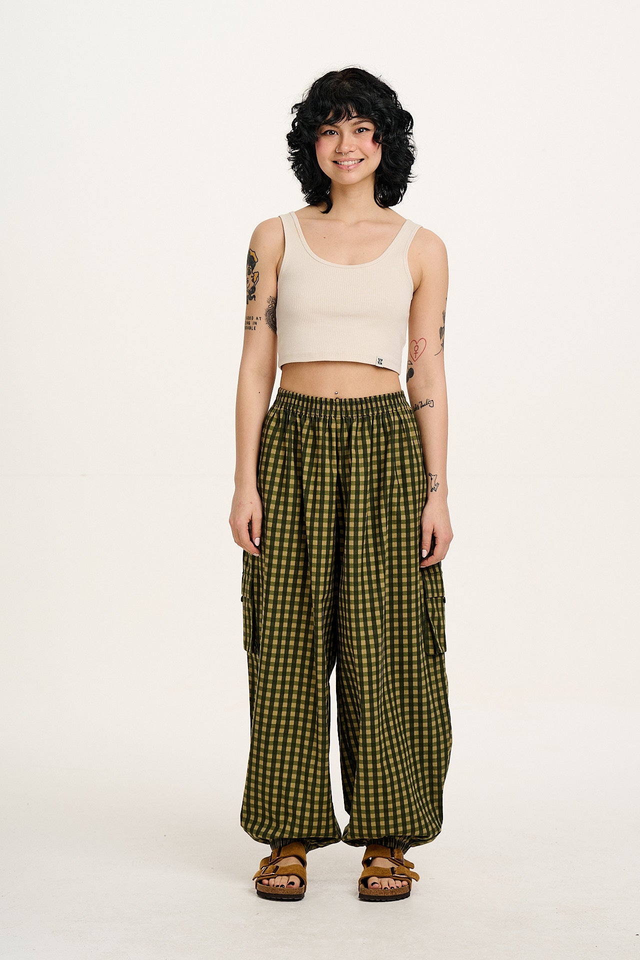 Josy - Vest Top in Ecru - Image 6