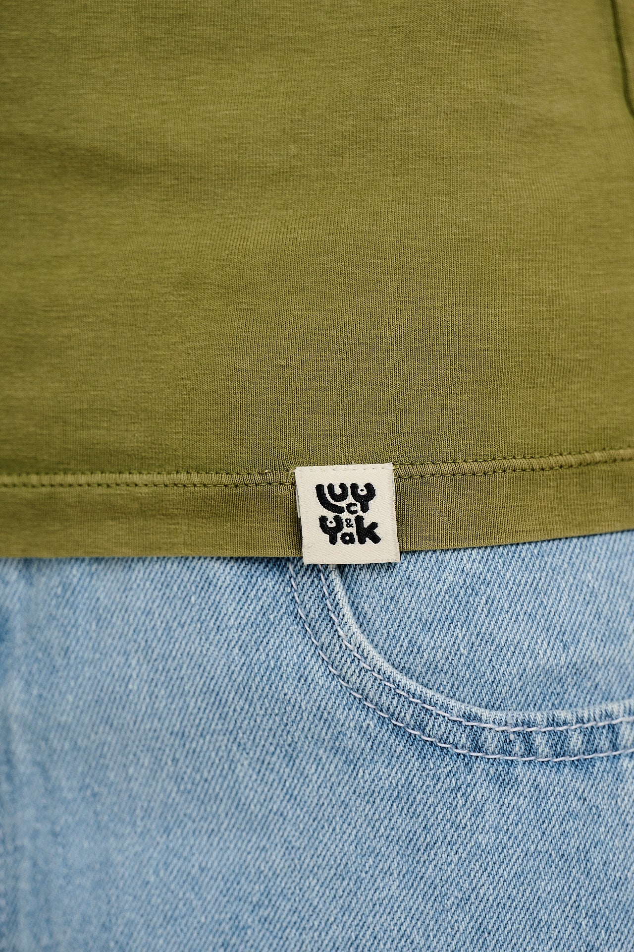 Jett - Vest Top in Herb Garden Green - Image 2