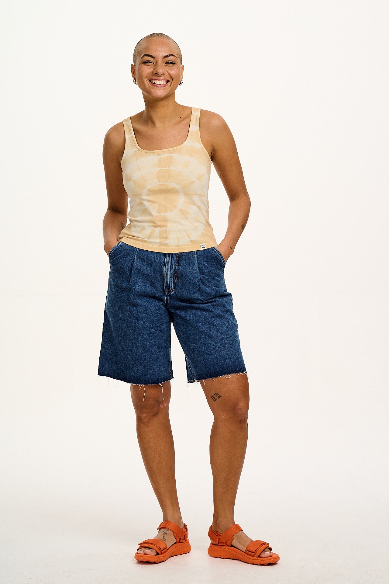 Jett - Vest Top in Mira Tie Dye - Image 7