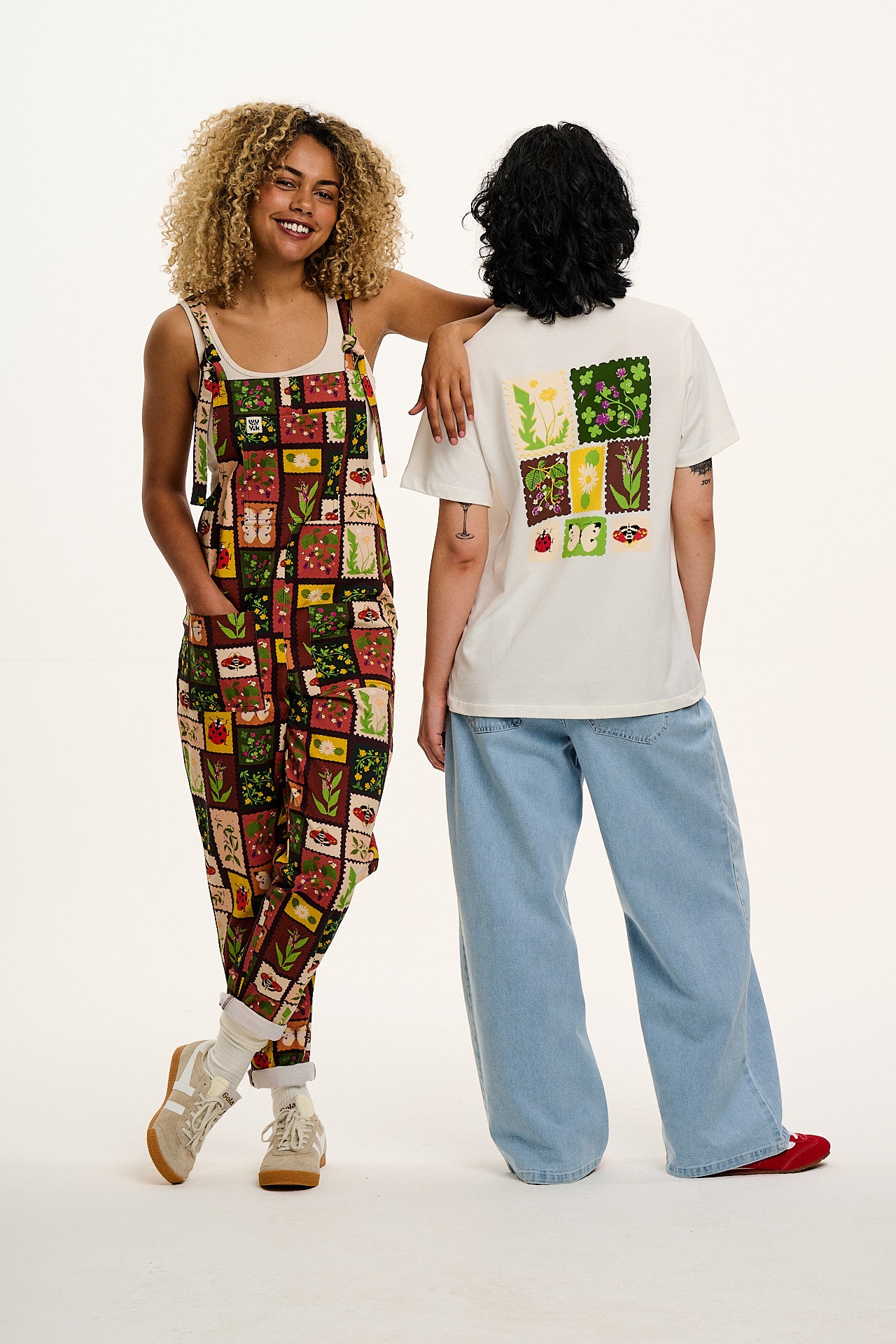 L.E. Denver - Cotton Tee in Artist Print by Esmé Taylor - Image 7