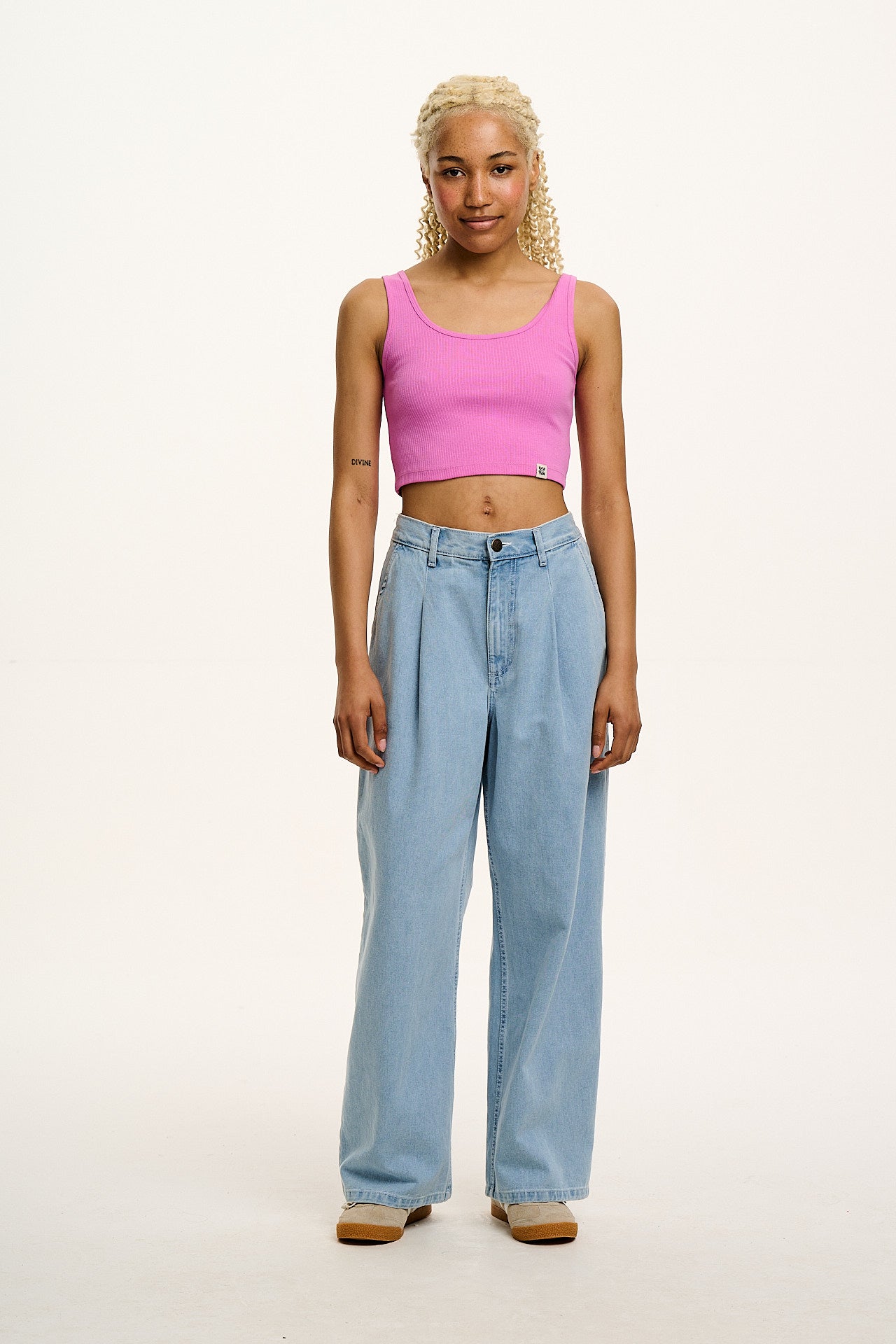 Josy - Vest Top in Pink - Image 5