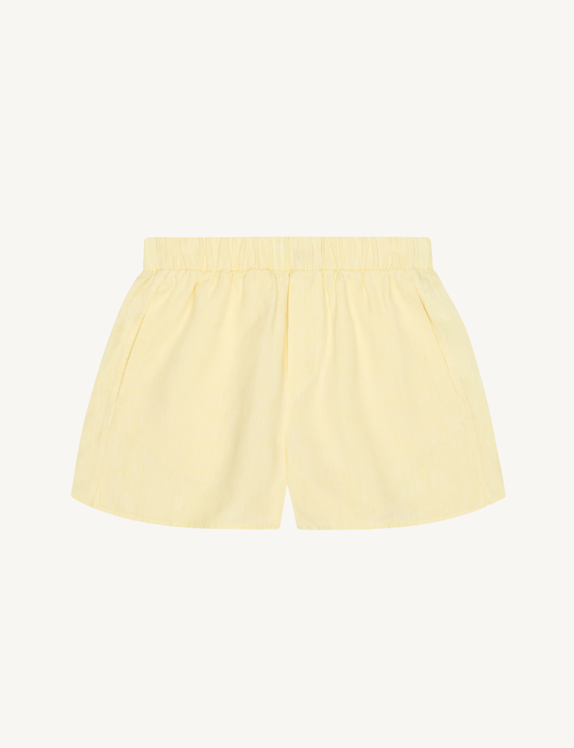 The Boxer: Linen, Lemon Yellow - Image 2